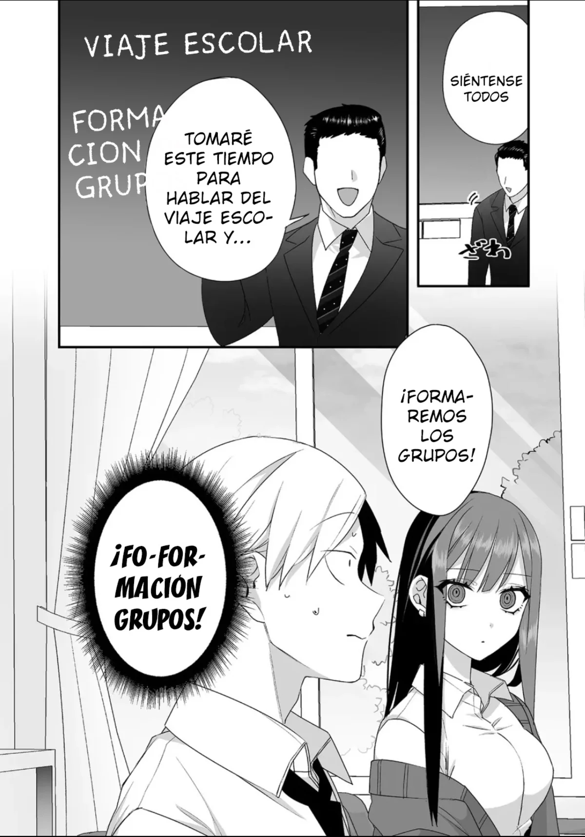 Esa chica es linda... ¿pero peligrosa? Capitulo 23: ¿Comienzan los eventos escolares? chihara-san página 3