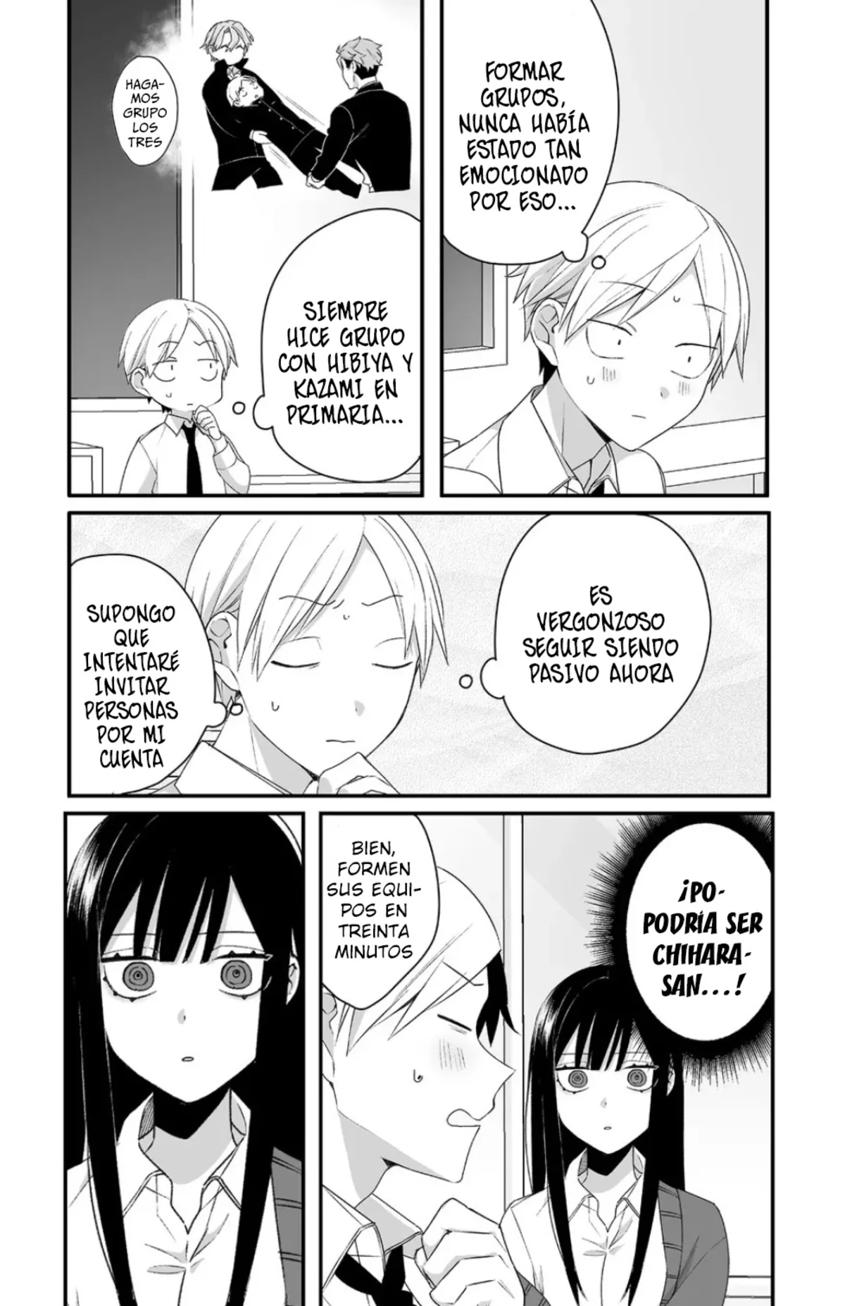 Esa chica es linda... ¿pero peligrosa? Capitulo 23: ¿Comienzan los eventos escolares? chihara-san página 5