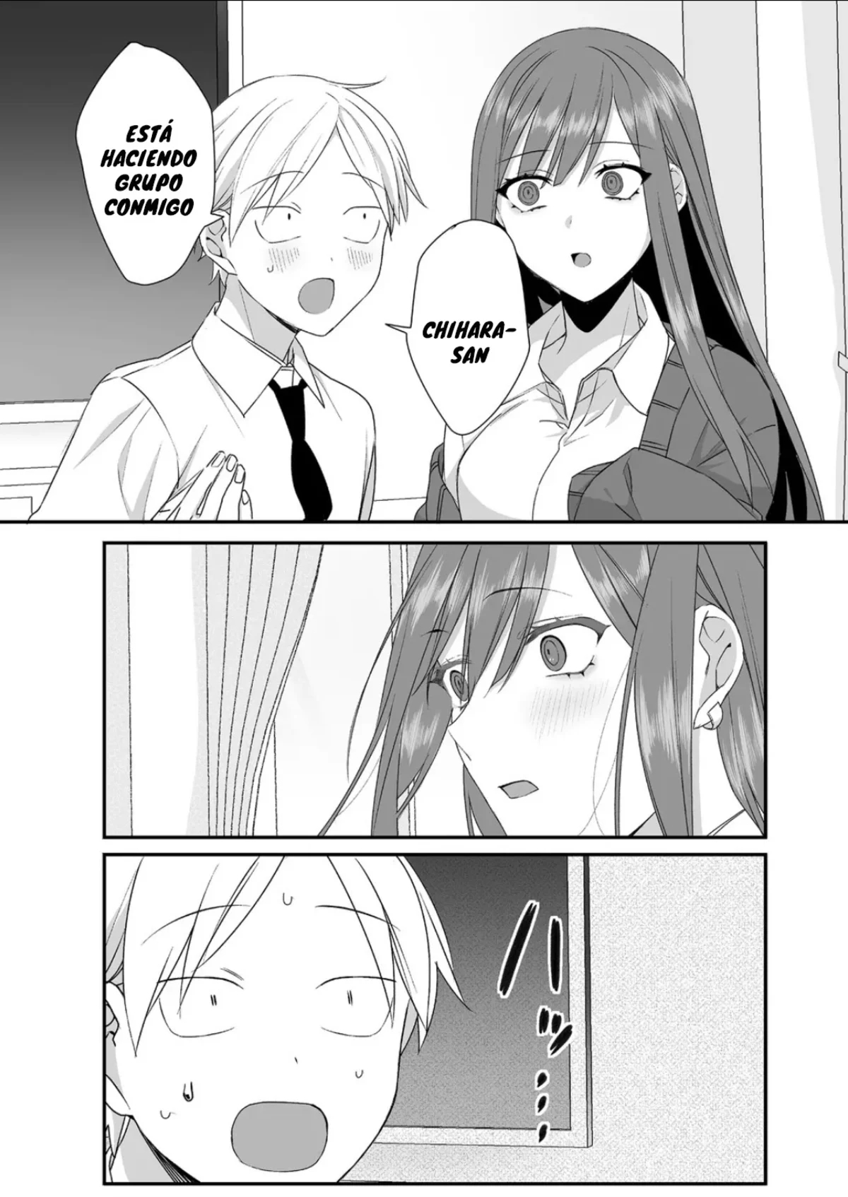 Esa chica es linda... ¿pero peligrosa? Capitulo 23: ¿Comienzan los eventos escolares? chihara-san página 8