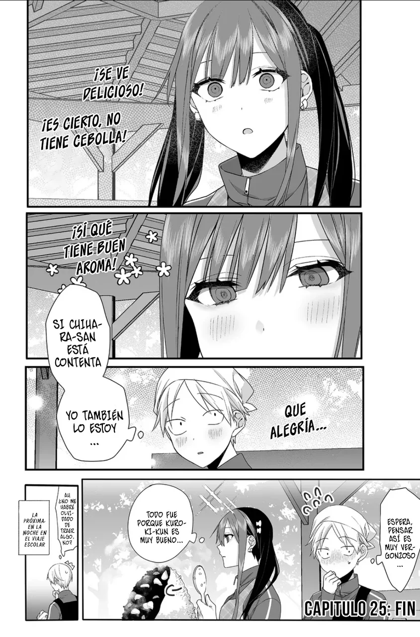 Esa chica es linda... ¿pero peligrosa? Capitulo 25: ¿por qué está hecho polvo? chihara-san página 12