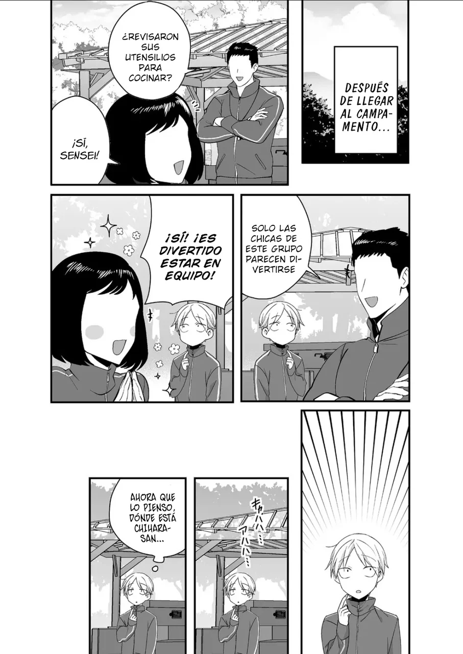 Esa chica es linda... ¿pero peligrosa? Capitulo 25: ¿por qué está hecho polvo? chihara-san página 3
