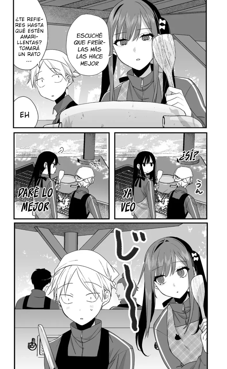 Esa chica es linda... ¿pero peligrosa? Capitulo 25: ¿por qué está hecho polvo? chihara-san página 8
