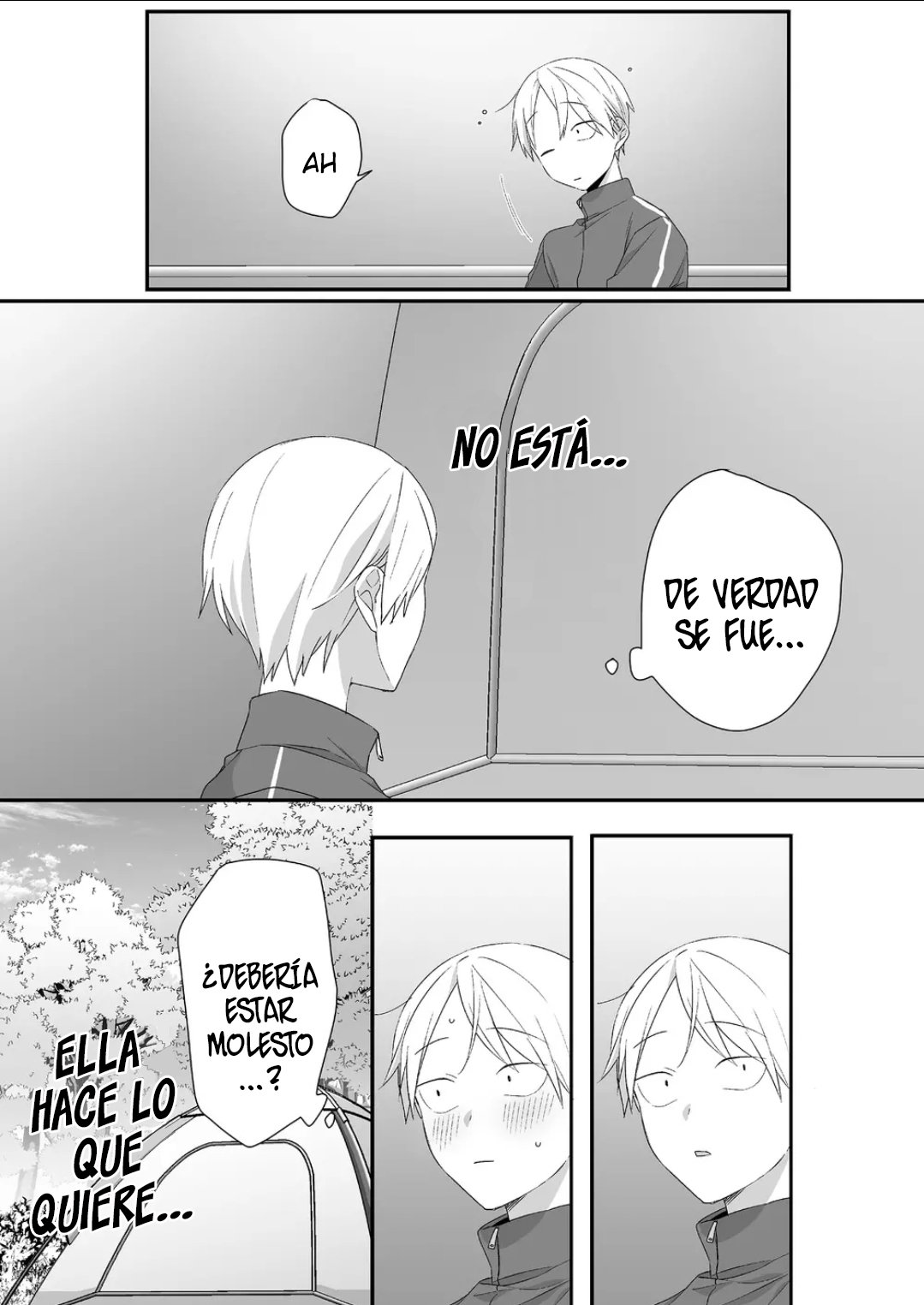 Esa chica es linda... ¿pero peligrosa? Capitulo 26: ¿un ataque? chihara-san página 13