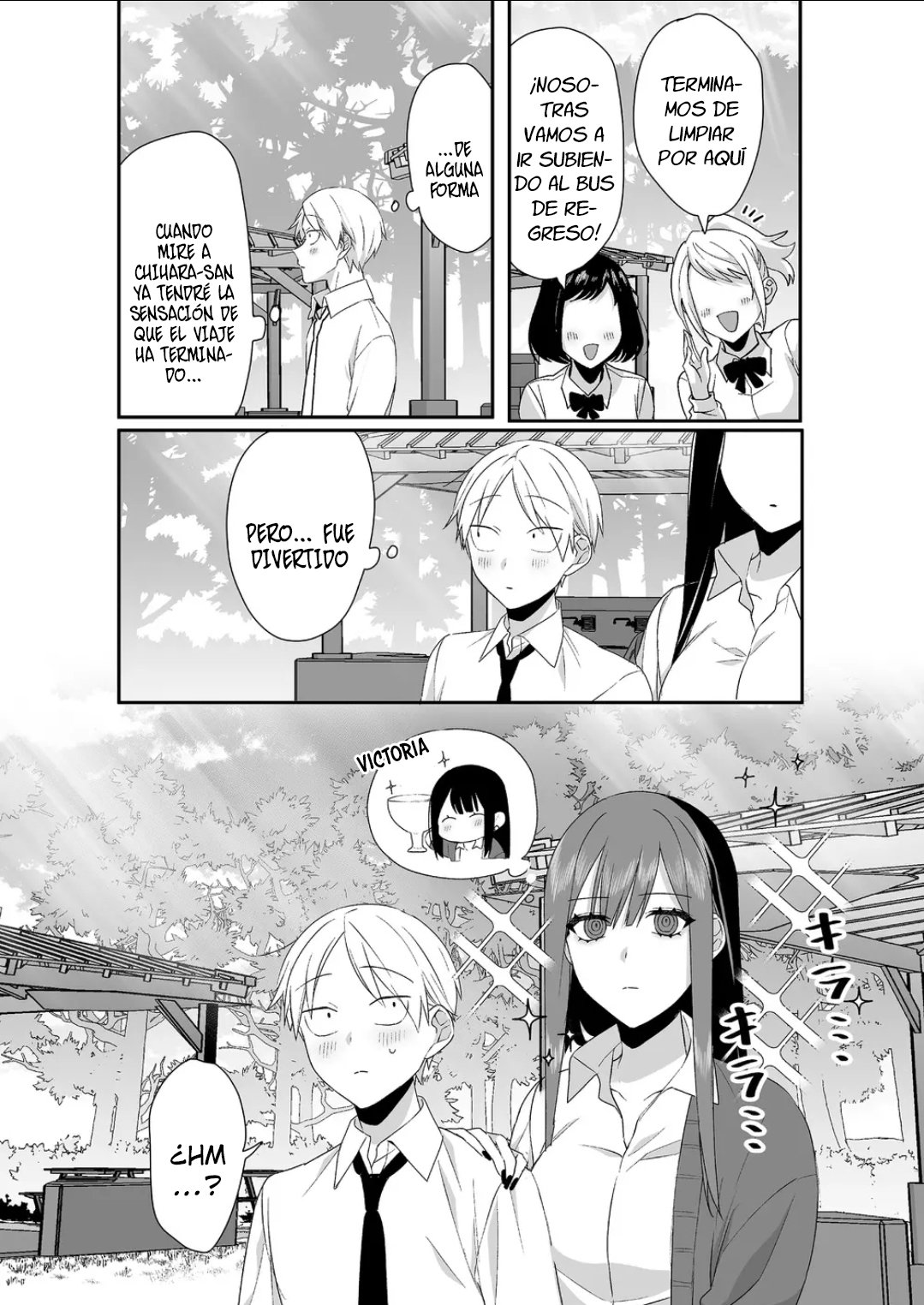 Esa chica es linda... ¿pero peligrosa? Capitulo 26: ¿un ataque? chihara-san página 14