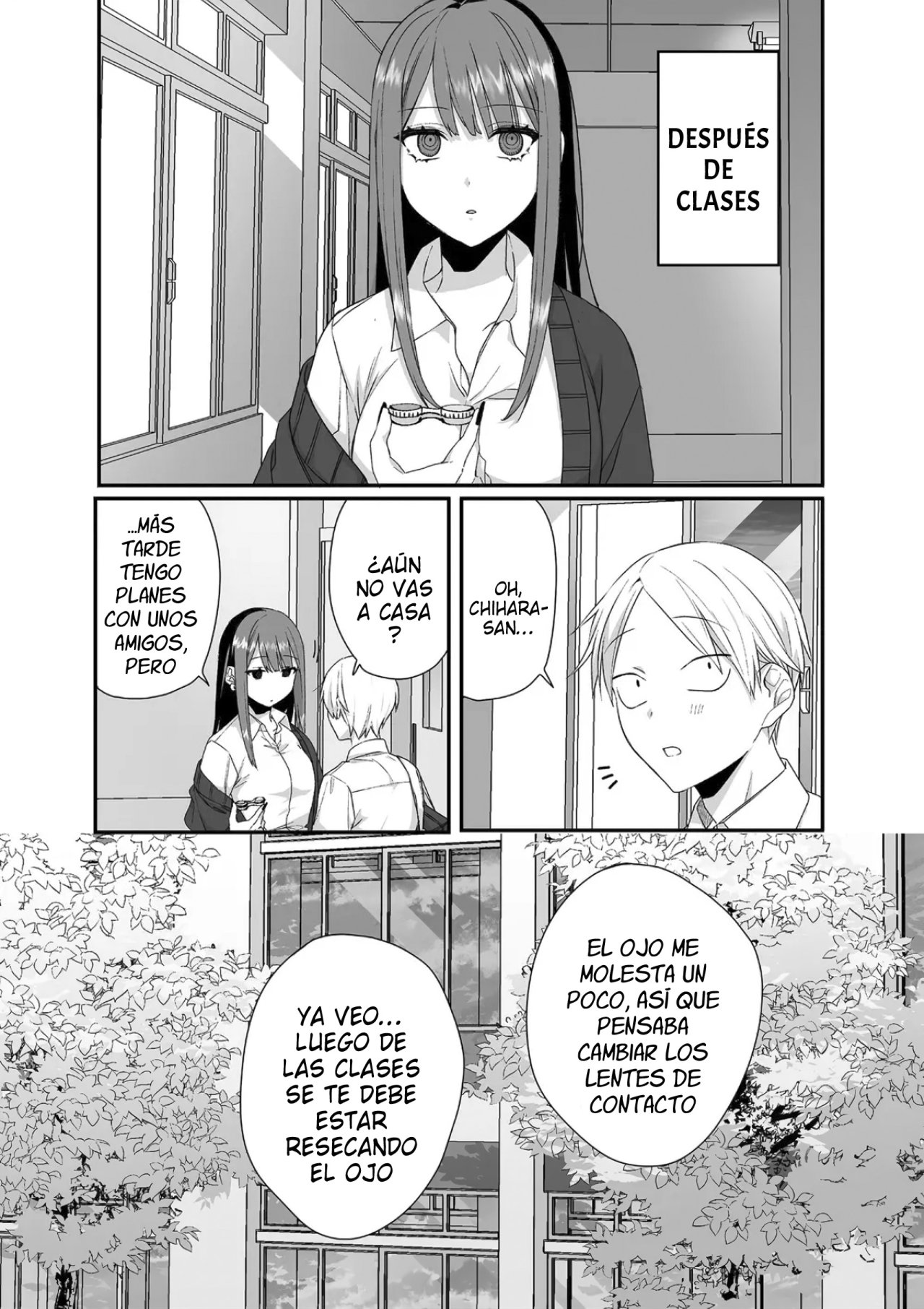 Esa chica es linda... ¿pero peligrosa? Capitulo 27: ¿Estás jugando comigo? Chihara-san página 4