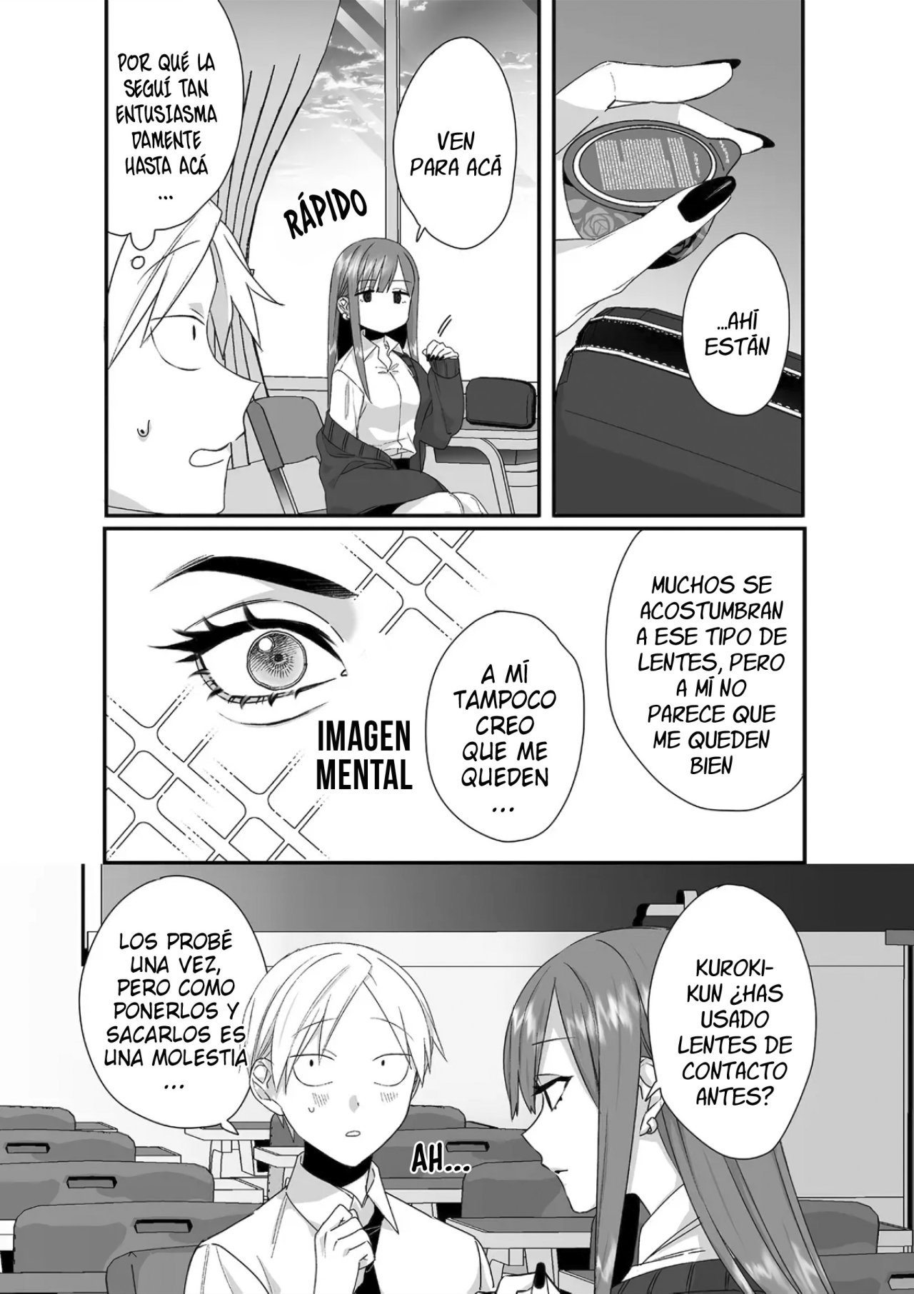 Esa chica es linda... ¿pero peligrosa? Capitulo 27: ¿Estás jugando comigo? Chihara-san página 7