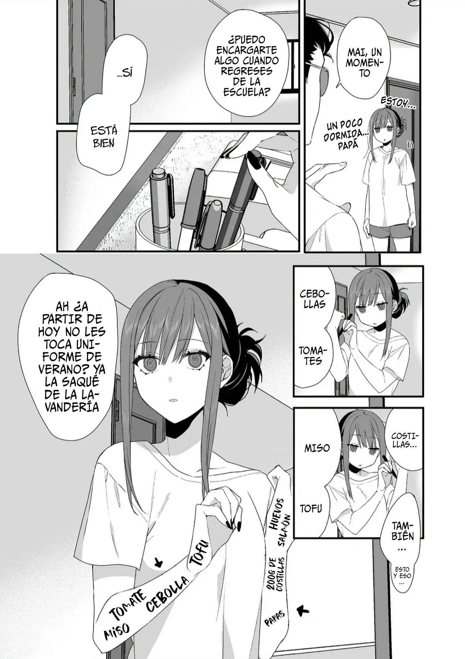 Esa chica es linda... ¿pero peligrosa? Capitulo 28: ¿Estás por derretirte? Chihara-san página 2
