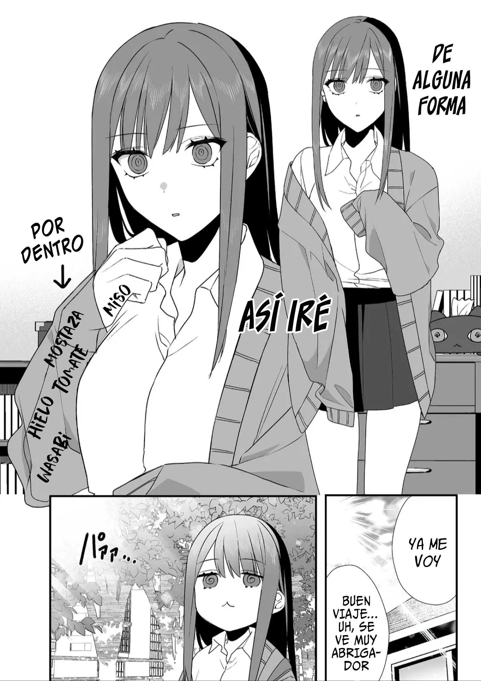Esa chica es linda... ¿pero peligrosa? Capitulo 28: ¿Estás por derretirte? Chihara-san página 4