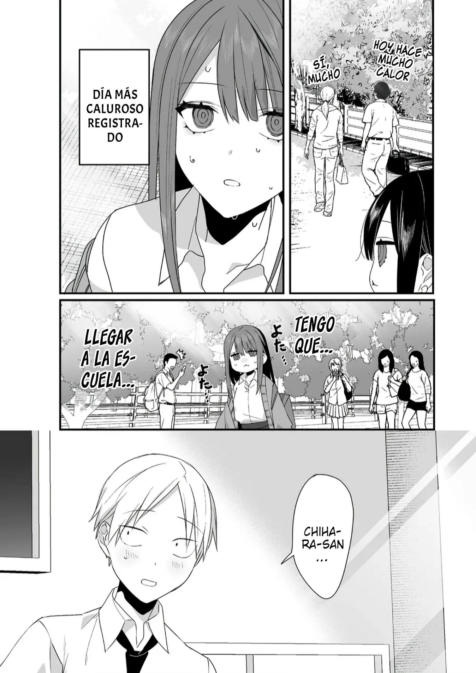 Esa chica es linda... ¿pero peligrosa? Capitulo 28: ¿Estás por derretirte? Chihara-san página 5