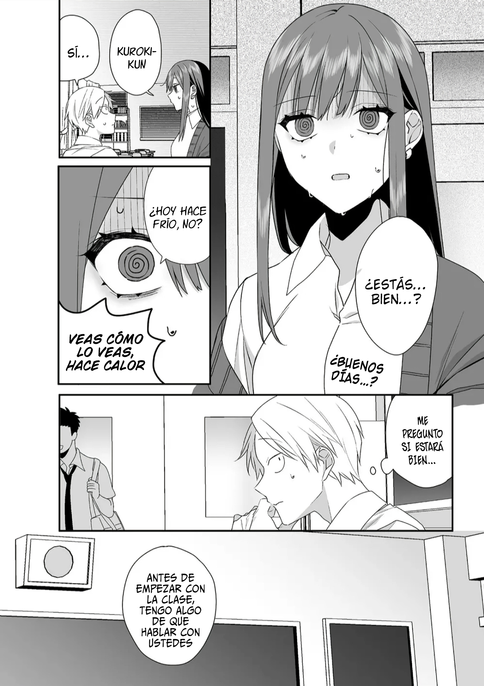 Esa chica es linda... ¿pero peligrosa? Capitulo 28: ¿Estás por derretirte? Chihara-san página 6