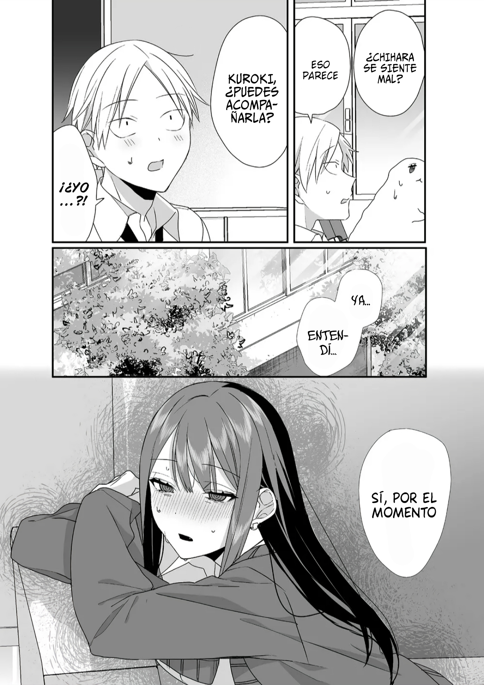 Esa chica es linda... ¿pero peligrosa? Capitulo 28: ¿Estás por derretirte? Chihara-san página 8