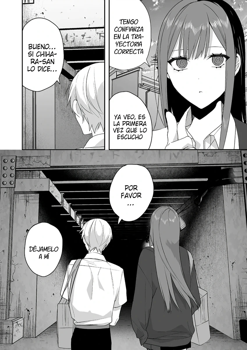 Esa chica es linda... ¿pero peligrosa? Capitulo 29: ¿Pasaremos por acá? Chihara-san página 3