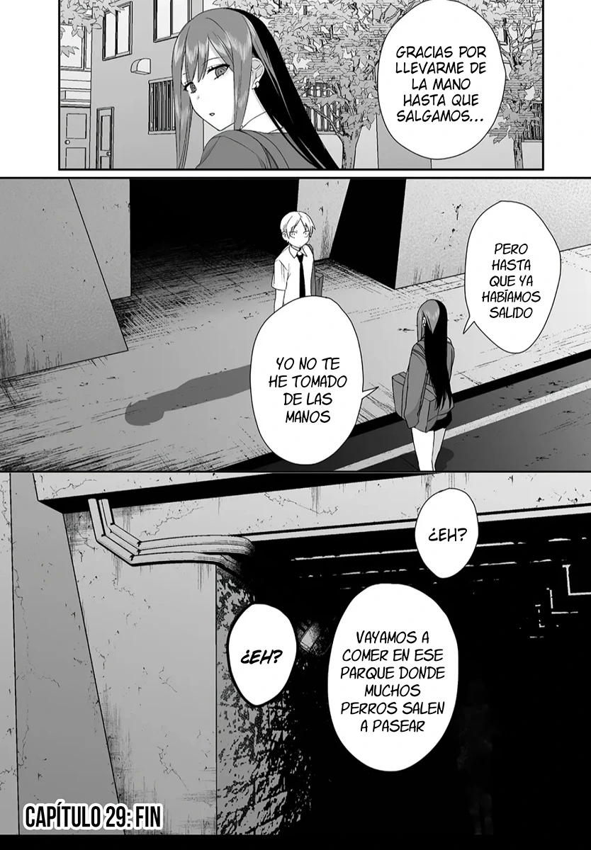 Esa chica es linda... ¿pero peligrosa? Capitulo 29: ¿Pasaremos por acá? Chihara-san página 8