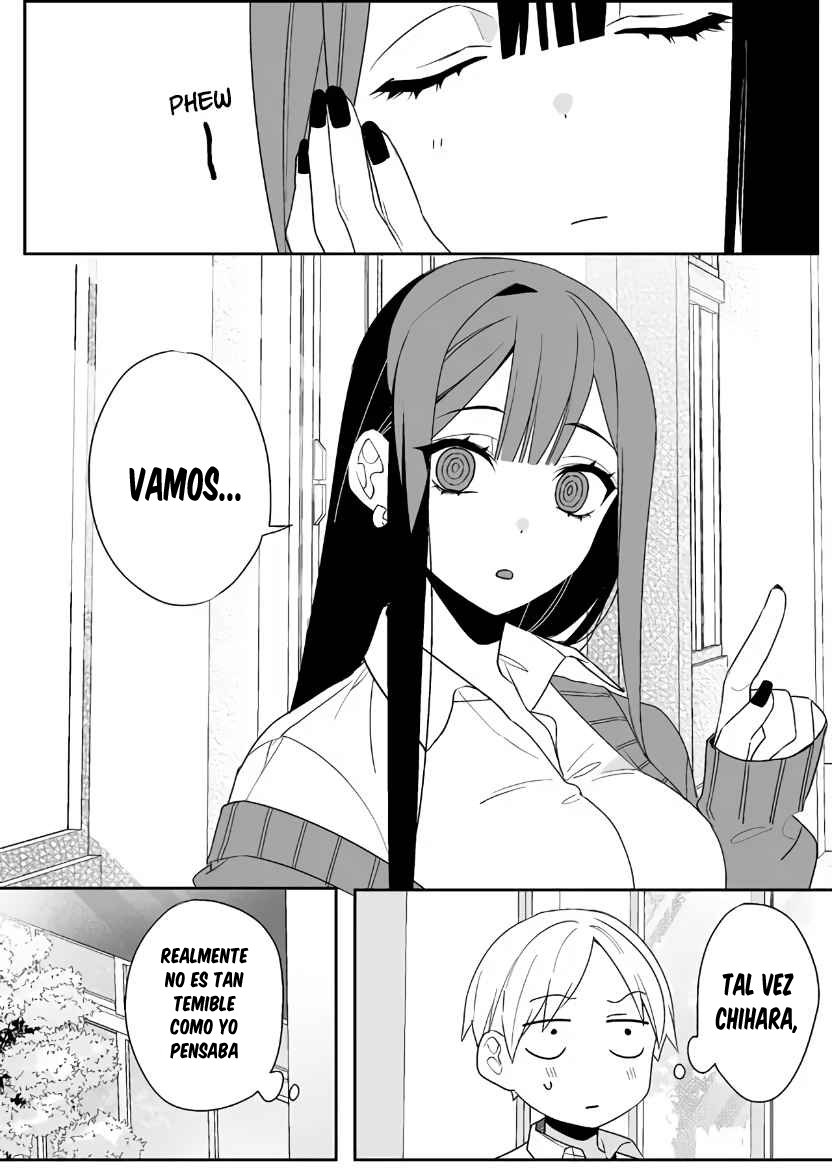 Esa chica es linda... ¿pero peligrosa? Capitulo 3: ¿Me esperaste? Chihara-san página 10