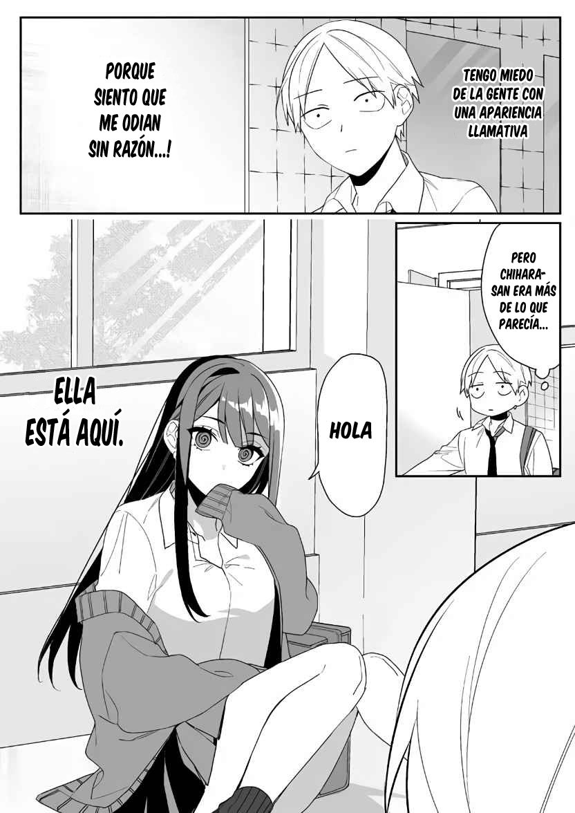 Esa chica es linda... ¿pero peligrosa? Capitulo 3: ¿Me esperaste? Chihara-san página 4