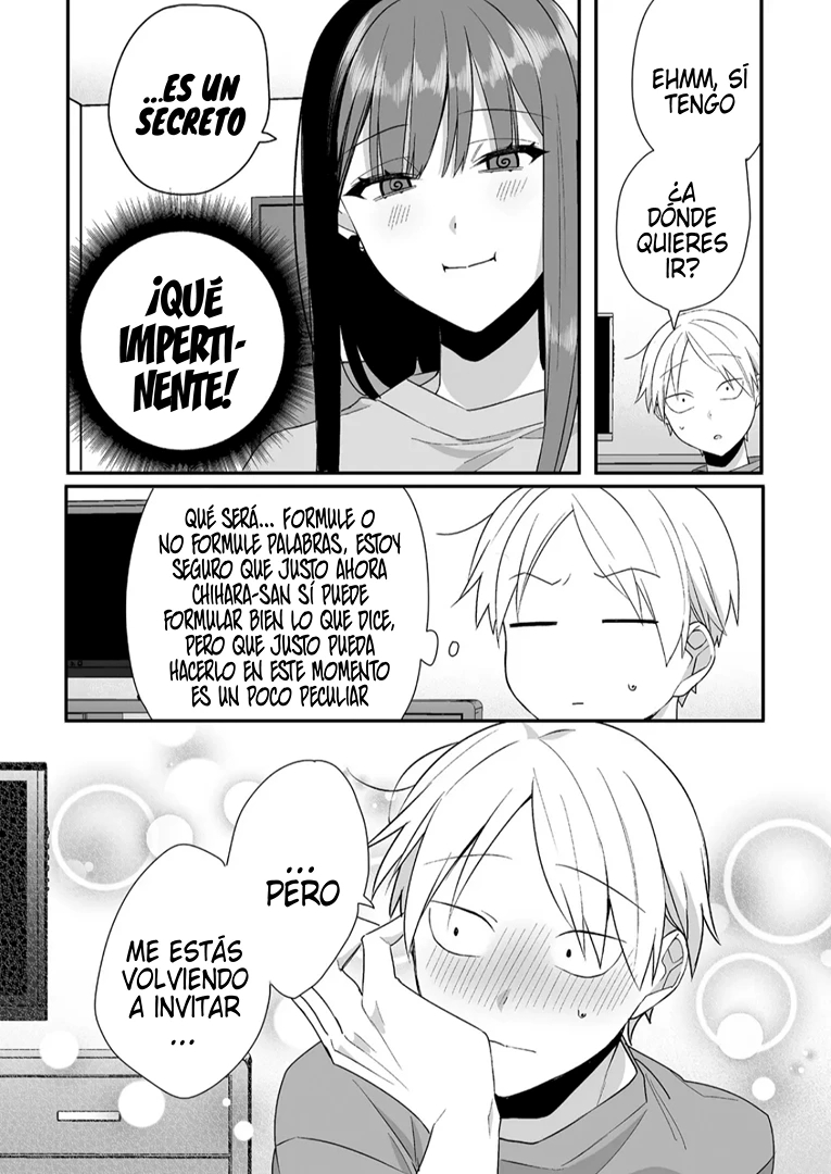 Esa chica es linda... ¿pero peligrosa? Capitulo 32: ¿Viniste de repente? Chihara-san página 12