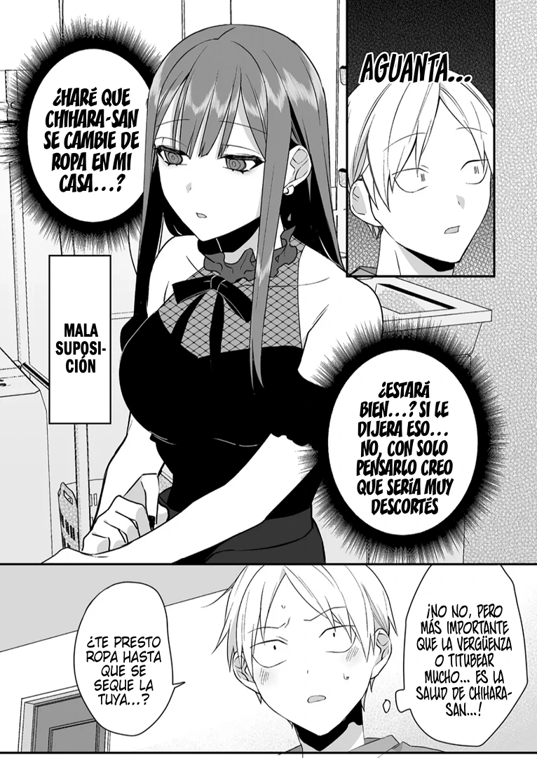 Esa chica es linda... ¿pero peligrosa? Capitulo 32: ¿Viniste de repente? Chihara-san página 8