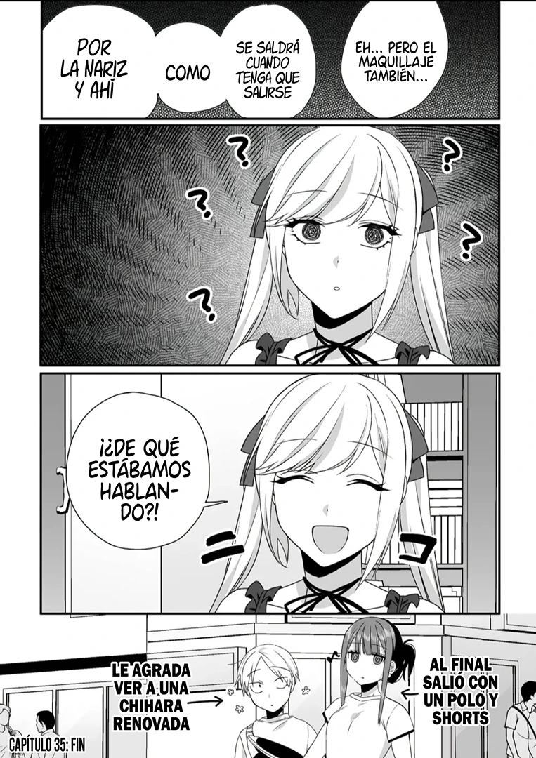 Esa chica es linda... ¿pero peligrosa? Capitulo 35: ¿Qué es? Chihara-san página 6