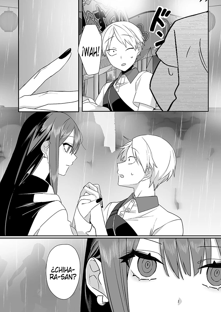 Esa chica es linda... ¿pero peligrosa? Capitulo 39: Eschuchaste que era una cita. Chihara-san página 13