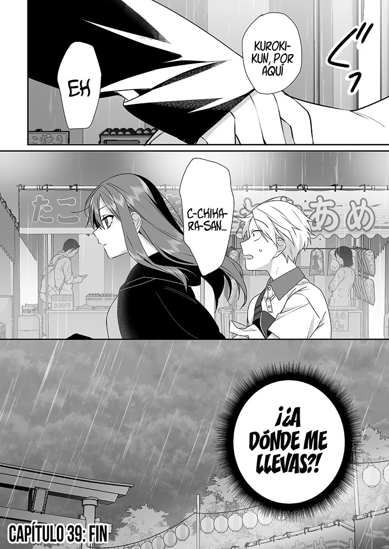 Esa chica es linda... ¿pero peligrosa? Capitulo 39: Eschuchaste que era una cita. Chihara-san página 14