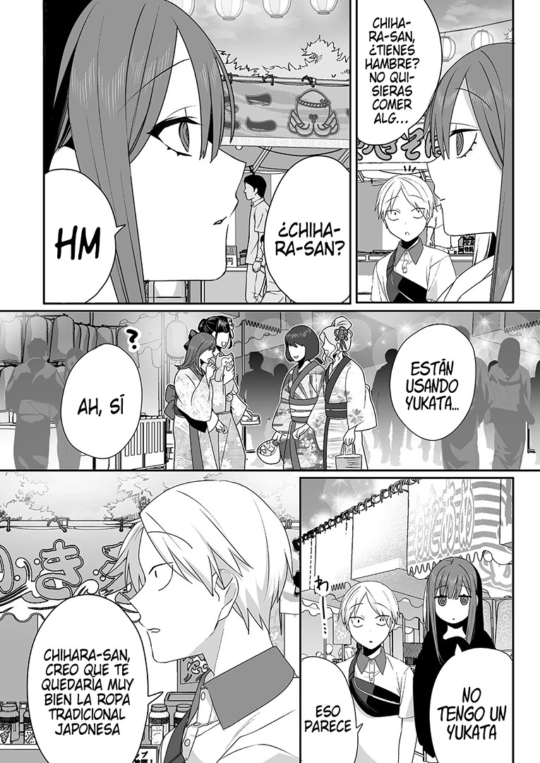 Esa chica es linda... ¿pero peligrosa? Capitulo 39: Eschuchaste que era una cita. Chihara-san página 8
