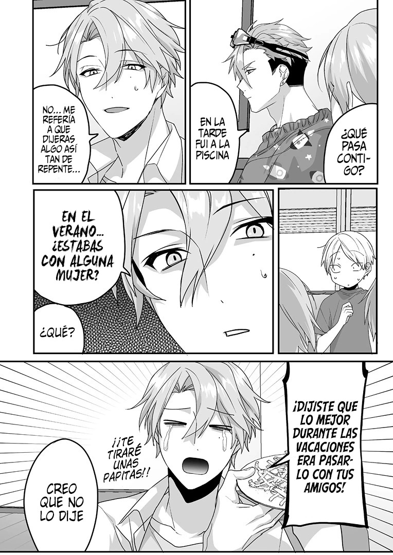 Esa chica es linda... ¿pero peligrosa? Capitulo 42: ¿Es el último día de las vacaciones de verano? Chihara-san página 7