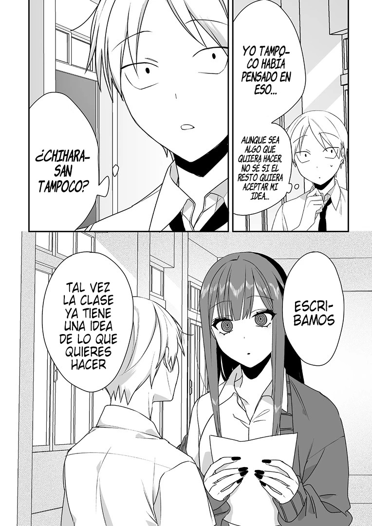 Esa chica es linda... ¿pero peligrosa? Capitulo 43: ¿Es momento de preparar el festival escolar? Chihara-san página 11