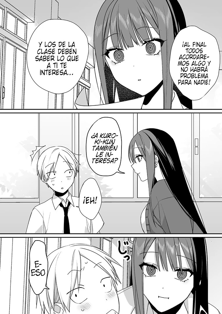 Esa chica es linda... ¿pero peligrosa? Capitulo 43: ¿Es momento de preparar el festival escolar? Chihara-san página 12