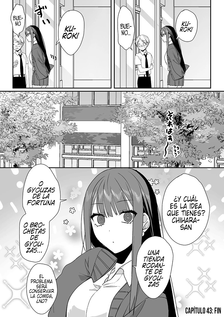 Esa chica es linda... ¿pero peligrosa? Capitulo 43: ¿Es momento de preparar el festival escolar? Chihara-san página 13