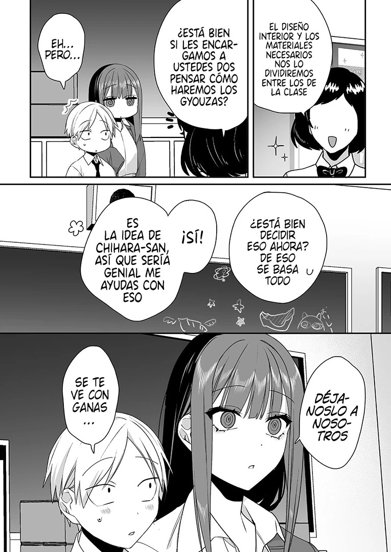 Esa chica es linda... ¿pero peligrosa? Capitulo 44: ¿Es tiempo de prepararnos para el festival escolar? Chihara-san página 11