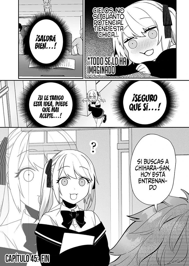 Esa chica es linda... ¿pero peligrosa? Capitulo 45: ¿Estás perdiendo el punto? Chihara-san página 13