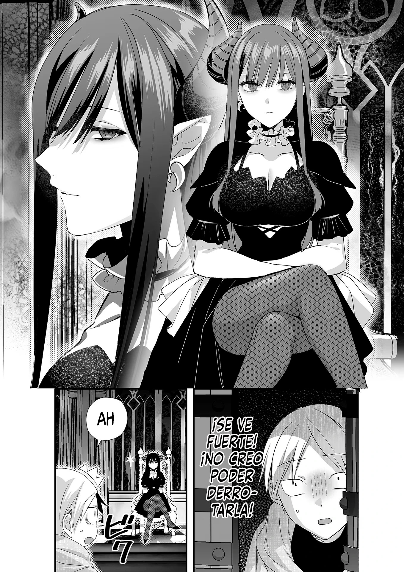 Esa chica es linda... ¿pero peligrosa? Capitulo 46.5: ¿Eres el jefe final? Chihara-san página 5