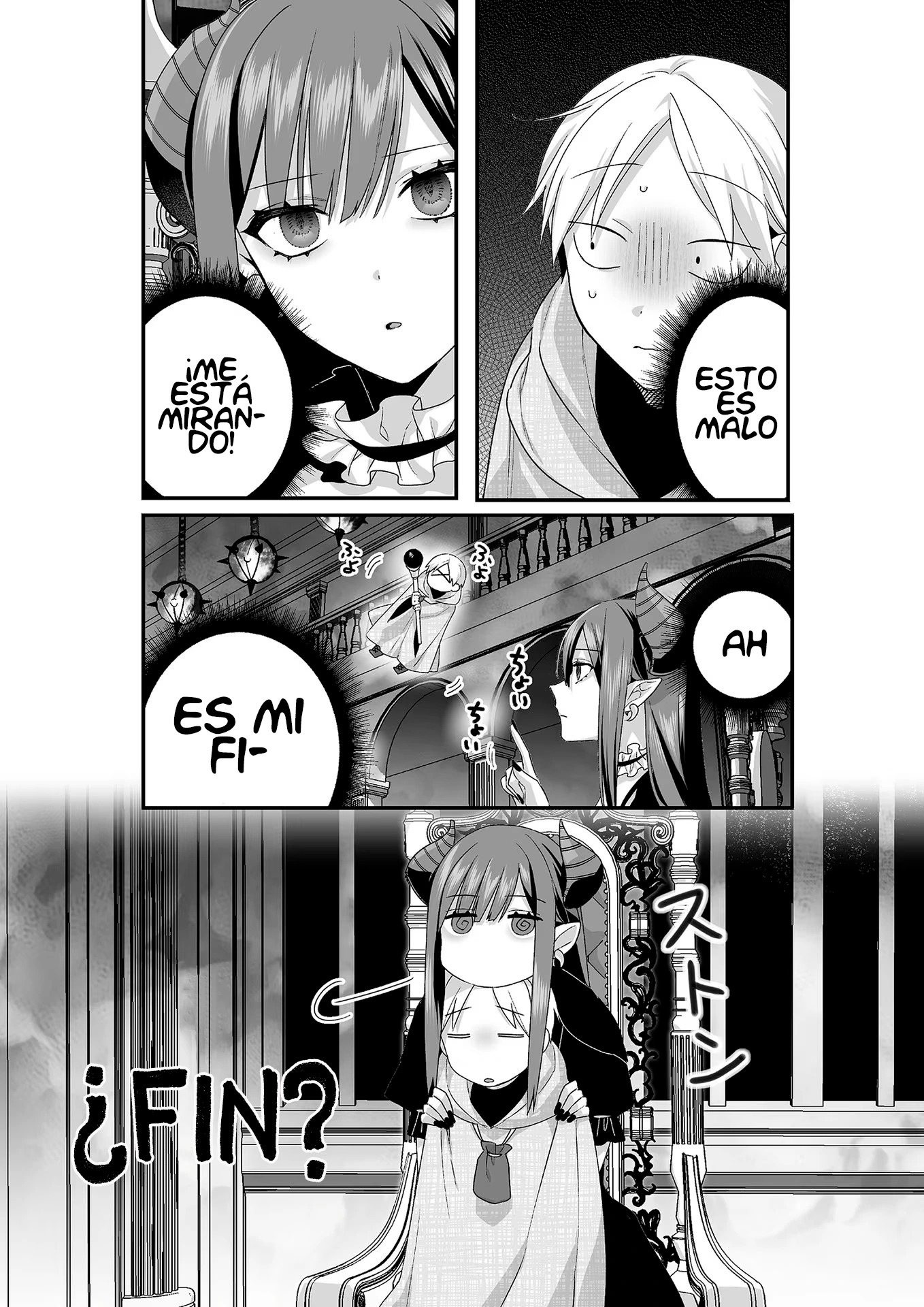 Esa chica es linda... ¿pero peligrosa? Capitulo 46.5: ¿Eres el jefe final? Chihara-san página 6