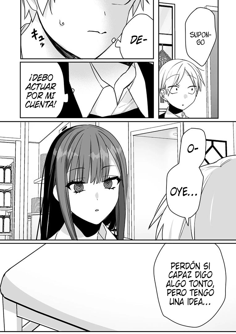 Esa chica es linda... ¿pero peligrosa? Capitulo 46: ¿Vamos a entrenar? Chihara-san página 12
