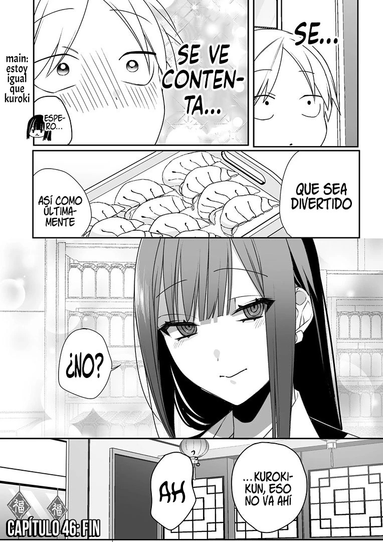 Esa chica es linda... ¿pero peligrosa? Capitulo 46: ¿Vamos a entrenar? Chihara-san página 15