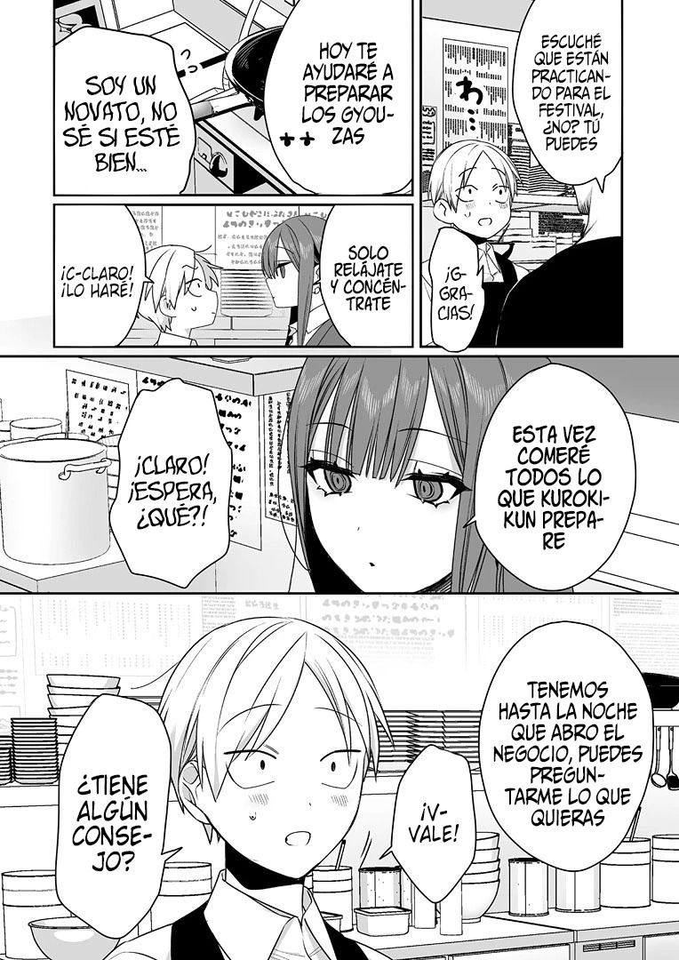 Esa chica es linda... ¿pero peligrosa? Capitulo 46: ¿Vamos a entrenar? Chihara-san página 8