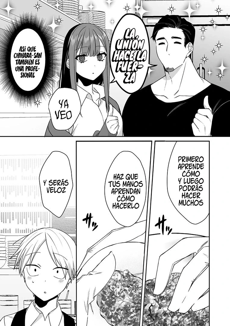 Esa chica es linda... ¿pero peligrosa? Capitulo 46: ¿Vamos a entrenar? Chihara-san página 9