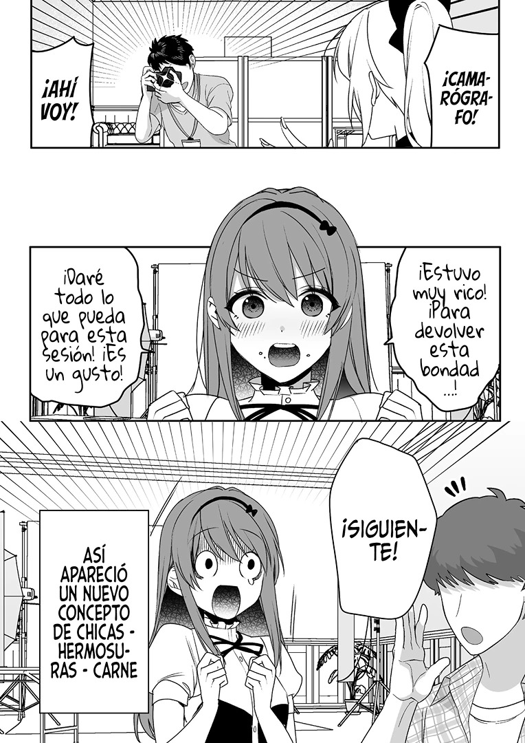 Esa chica es linda... ¿pero peligrosa? Capitulo 47.5: ¿Estás nerviosa? Hijiri-san página 8
