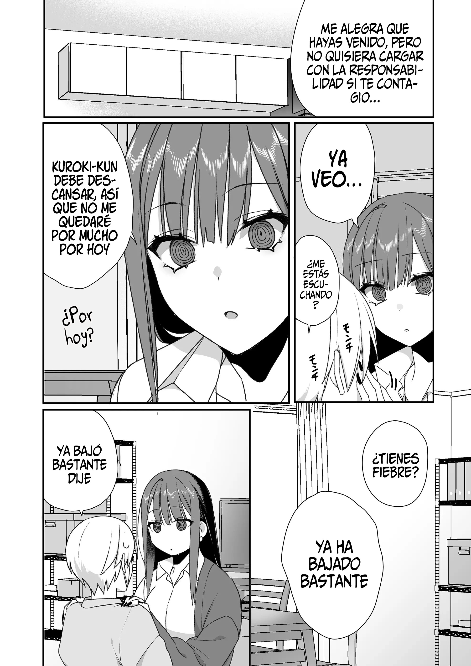 Esa chica es linda... ¿pero peligrosa? Capitulo 47: ¿Momentos antes del festival escolar? Chihara-san página 8