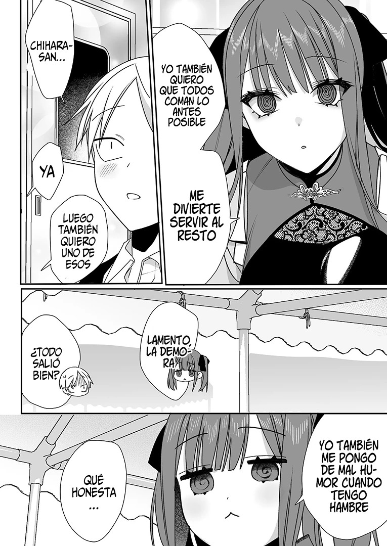 Esa chica es linda... ¿pero peligrosa? Capitulo 48: ¿Es el día del festival escolar? Chihara-san página 11
