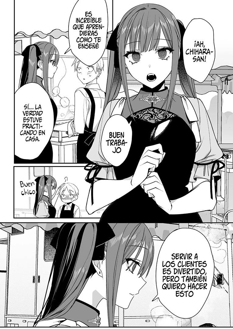 Esa chica es linda... ¿pero peligrosa? Capitulo 48: ¿Es el día del festival escolar? Chihara-san página 7