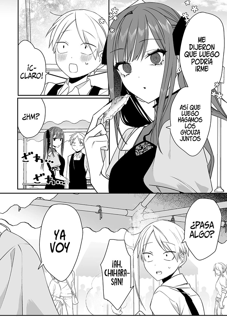 Esa chica es linda... ¿pero peligrosa? Capitulo 48: ¿Es el día del festival escolar? Chihara-san página 8