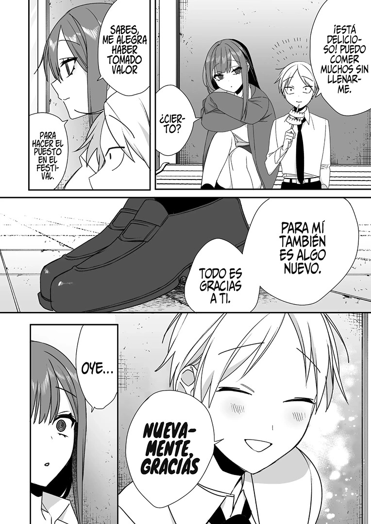 Esa chica es linda... ¿pero peligrosa? Capitulo 49: ¿Es el día del festival escolar? Chihara-san 2 página 12