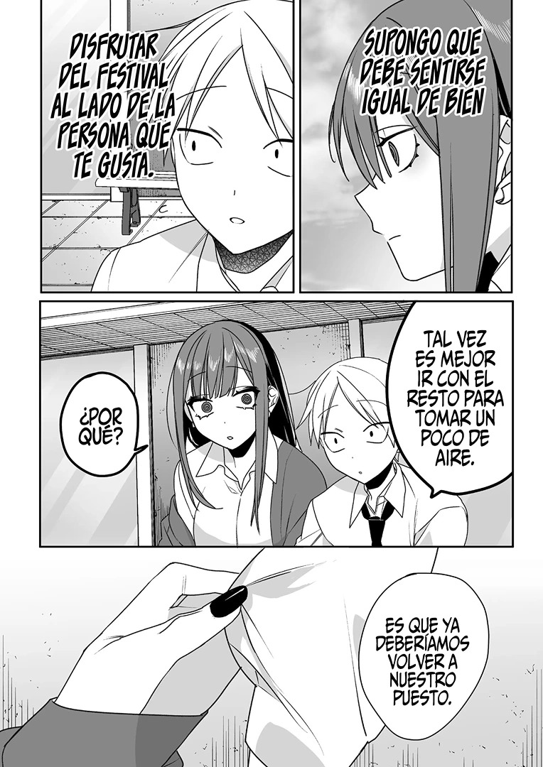 Esa chica es linda... ¿pero peligrosa? Capitulo 49: ¿Es el día del festival escolar? Chihara-san 2 página 14