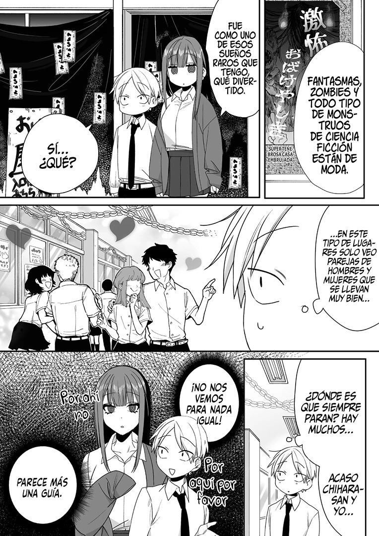 Esa chica es linda... ¿pero peligrosa? Capitulo 49: ¿Es el día del festival escolar? Chihara-san 2 página 6