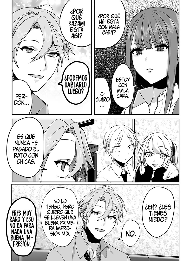 Esa chica es linda... ¿pero peligrosa? Capitulo 52: ¿Repentinamente? Chihara-san página 12