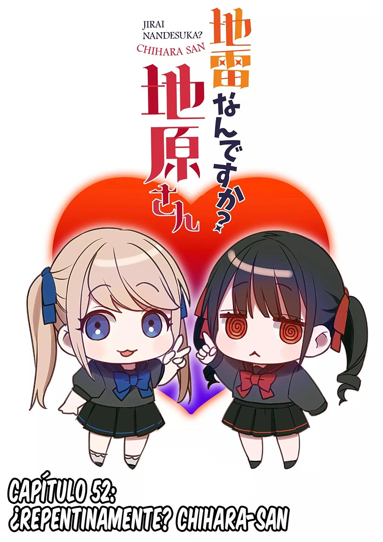 Esa chica es linda... ¿pero peligrosa? Capitulo 52: ¿Repentinamente? Chihara-san página 5