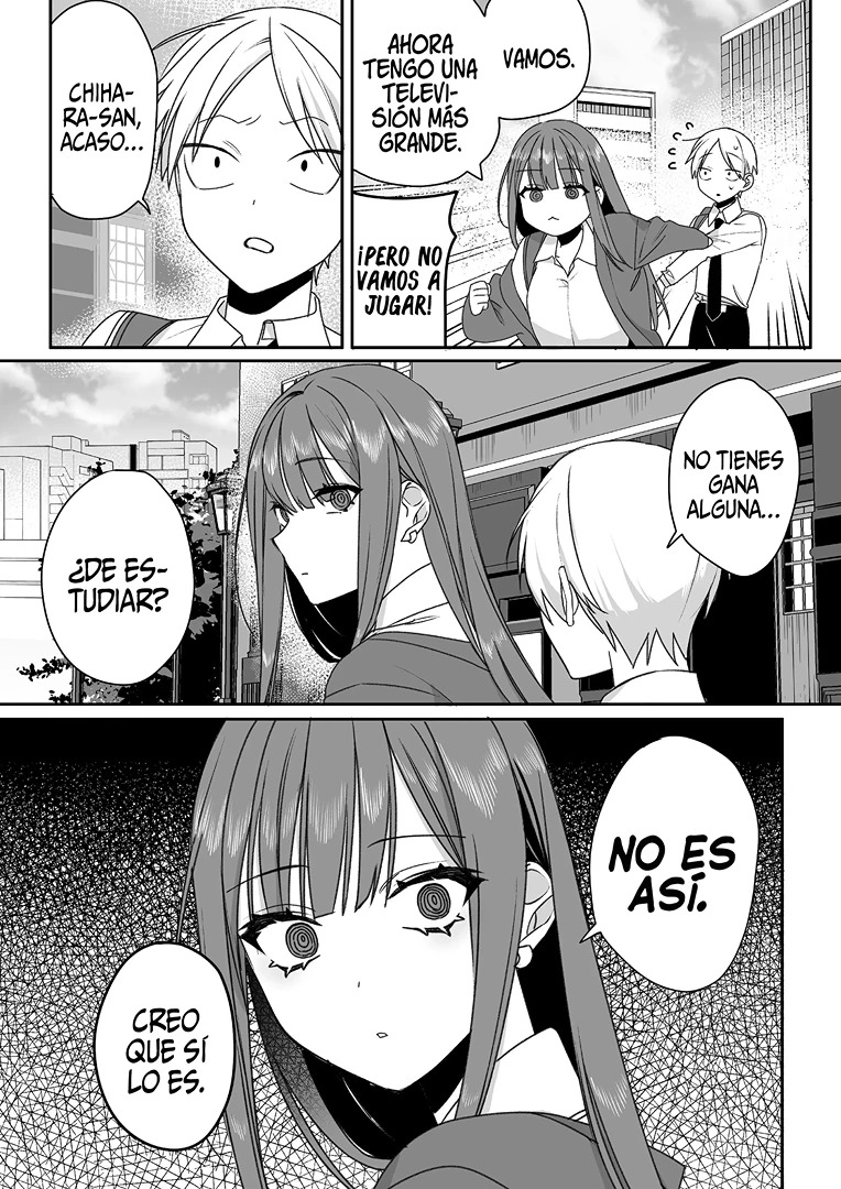 Esa chica es linda... ¿pero peligrosa? Capitulo 54: ¿No quieres esforzarte? Chihara-san página 10