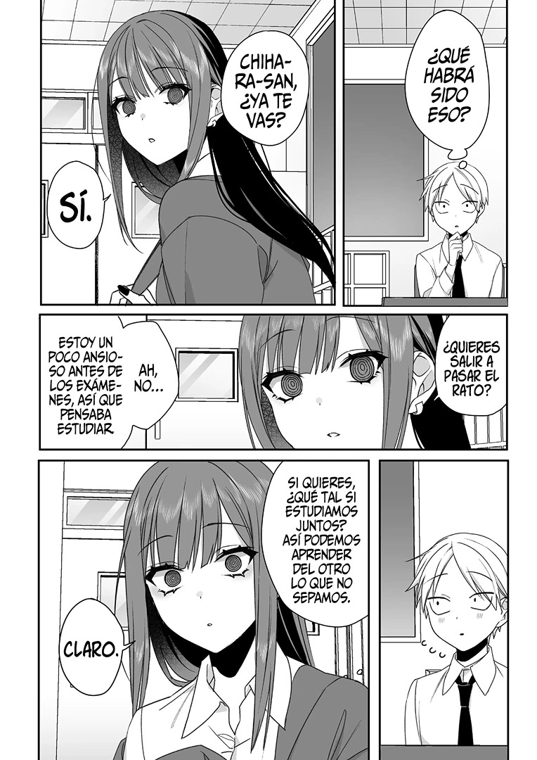 Esa chica es linda... ¿pero peligrosa? Capitulo 54: ¿No quieres esforzarte? Chihara-san página 7