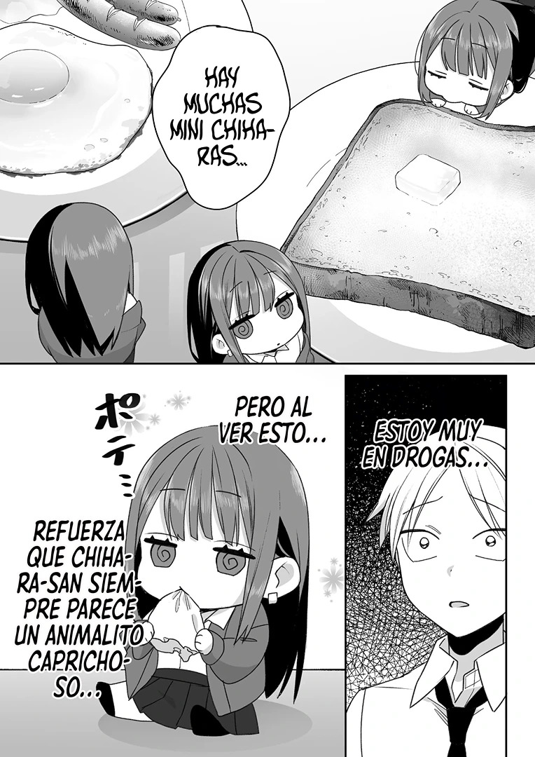 Esa chica es linda... ¿pero peligrosa? Capitulo 55: ¿Te estás multiplicando? Chihara-san página 6
